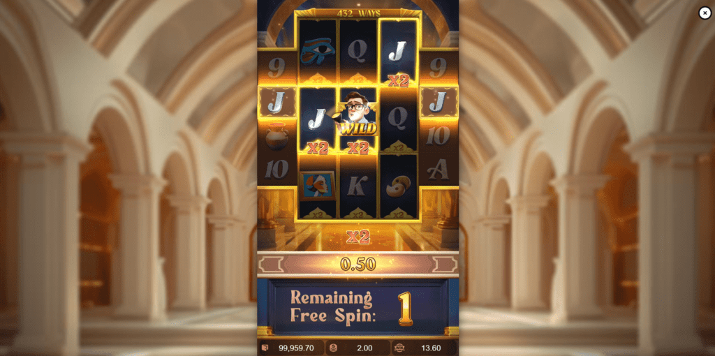 "Explore the hidden treasures and ancient artifacts in Museum Mystery by PG Soft."

